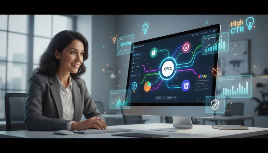 Xero syncing in real-time with eCommerce platforms for orders, invoices, and inventory.