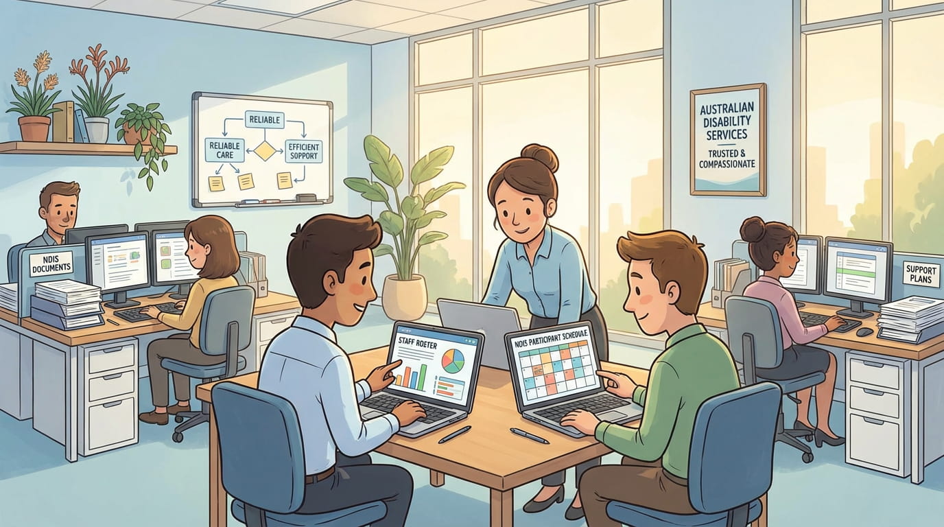 Reliable NDIS Roster & Staff Support for Australian Providers