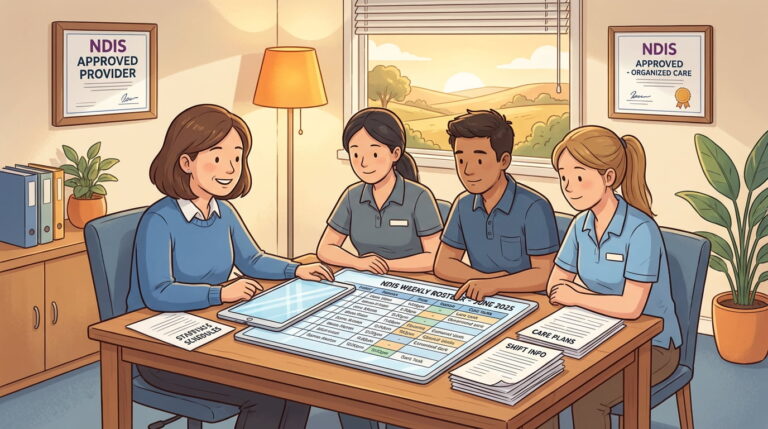 Managing Employee Timesheets and Rosters for Australian NDIS Providers